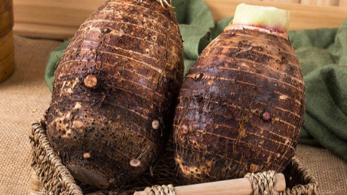 Chọn mua khoai m&ocirc;n ngon để m&oacute;n lẩu th&ecirc;m vừa miệng thơm b&eacute;o