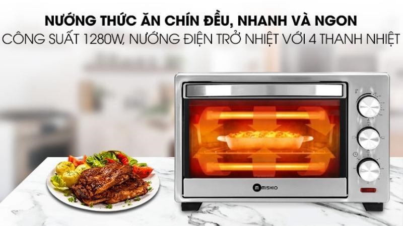 Lò nướng Mishio MK-254 25 lít