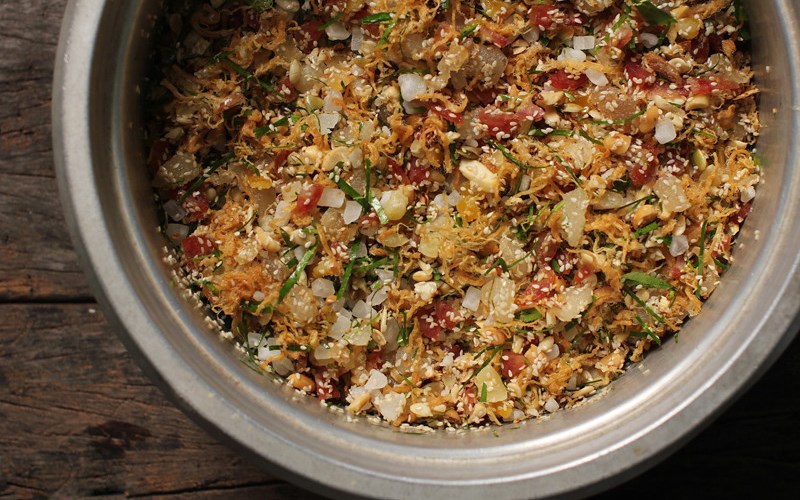 Nh&acirc;n b&aacute;nh trung thị bị rời rạc