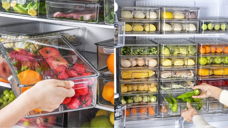 Cách sắp xếp thực phẩm thông minh để tủ lạnh chứa được nhiều đồ hơn