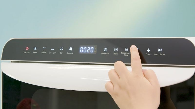 Điều chỉnh nhiệt độ v&agrave; thời gian