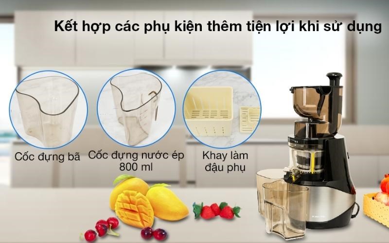 Ưu điểm m&aacute;y &eacute;p chậm Kalite KL-599 