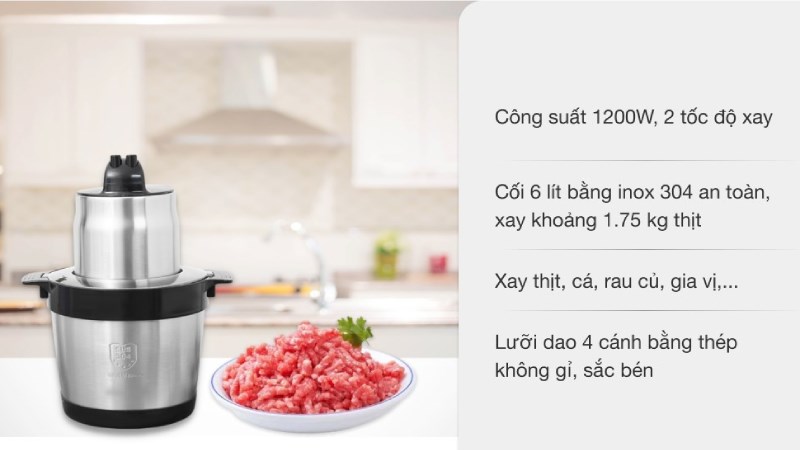 M&aacute;y xay thịt Mishio MK-279