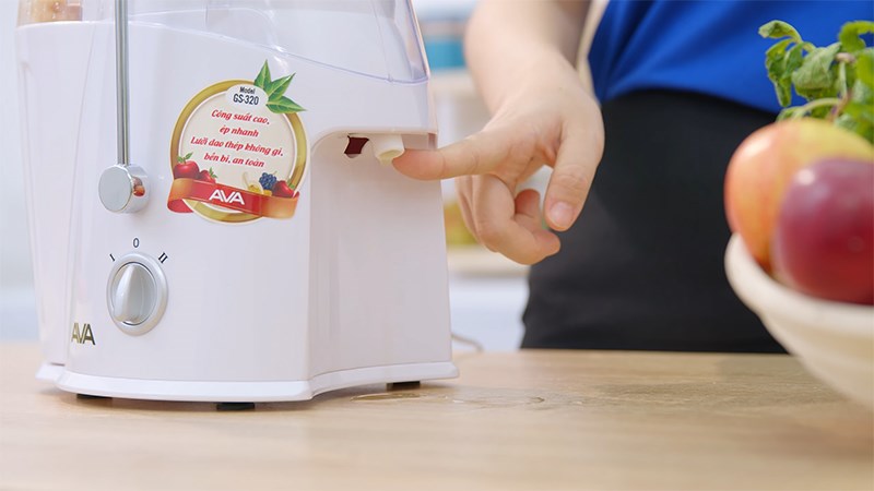 M&aacute;y &eacute;p tr&aacute;i c&acirc;y AVA GS-320 kh&ocirc;ng c&oacute; kh&oacute;a chống nhỏ giọt