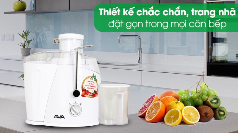 M&aacute;y &eacute;p tr&aacute;i c&acirc;y AVA GS-320 c&oacute; thiết kế trang nh&atilde;
