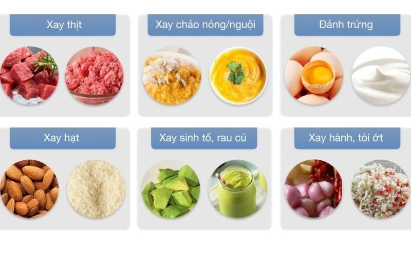 Chức năng m&aacute;y xay cầm tay Bosch MSM67160