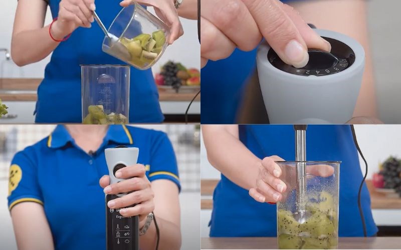 C&aacute;ch sử dụng m&aacute;y xay cầm tay Bosch MSM67160