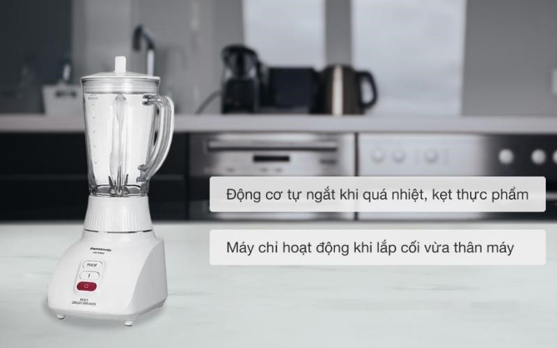 T&iacute;nh năng an to&agrave;n của m&aacute;y xay sinh tố Panasonic MX-900MW