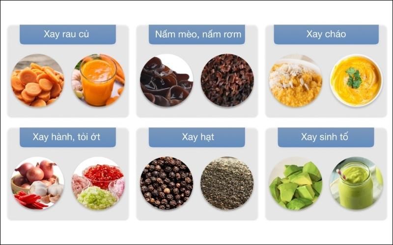 Chức năng m&aacute;y xay sinh tố Panasonic MX-GX1511WRA