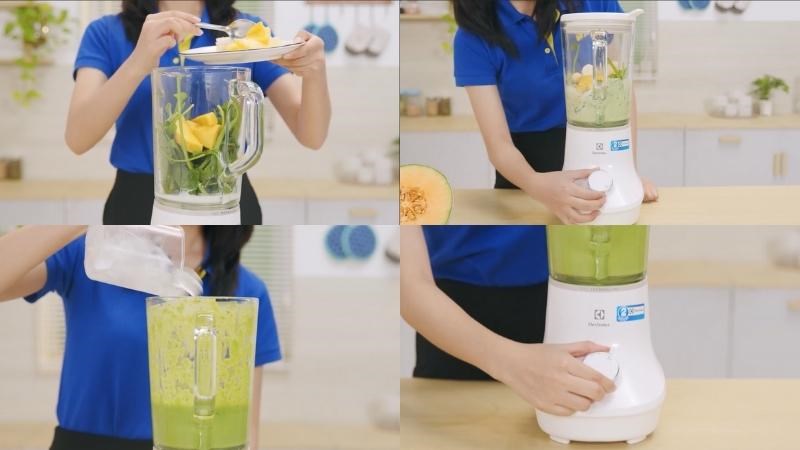  C&aacute;ch l&agrave;m sinh tố eat clean