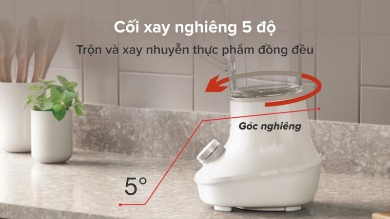 Ưu điểm cối xay nghi&ecirc;ng 5 độ