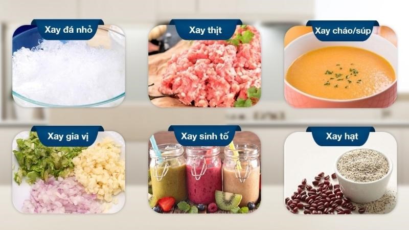 Chức năng m&aacute;y xay sinh tố Panasonic MX-MG53C1CRA