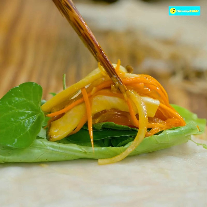 Bước 4 Cuốn phở Phở cuốn chay