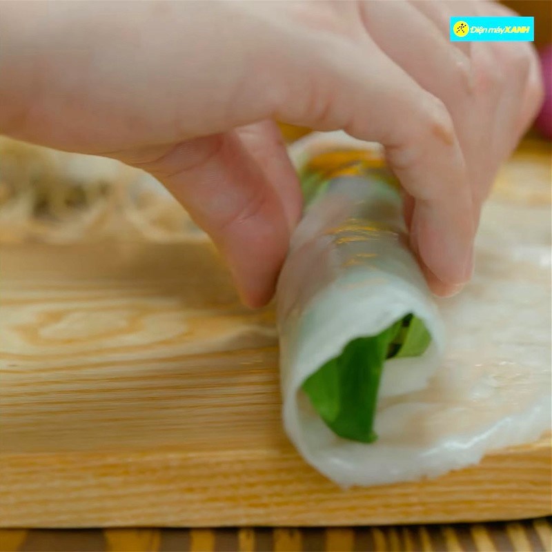 Bước 4 Cuốn phở Phở cuốn chay