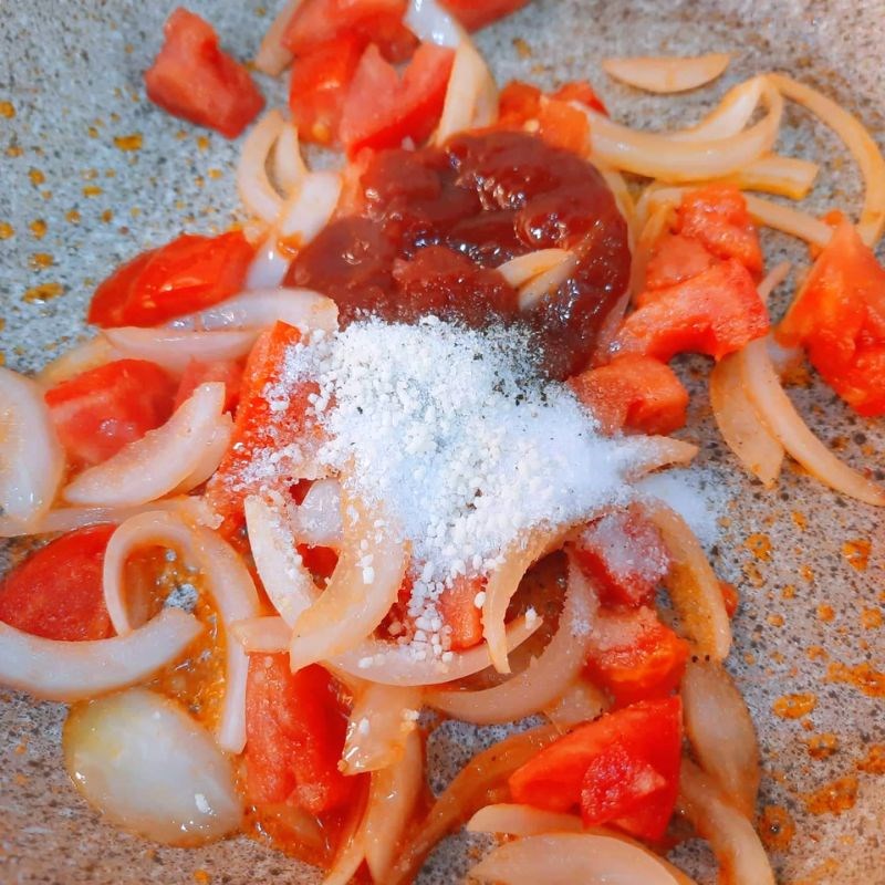 Bước 3 Làm cá chép sốt cà chua đậu hũ Cá chép sốt cà chua đậu hũ