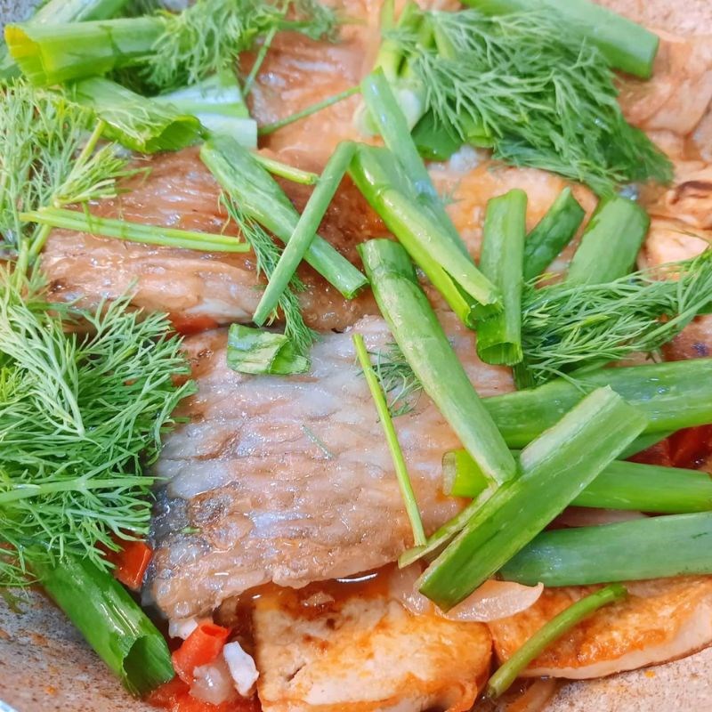 Bước 3 Làm cá chép sốt cà chua đậu hũ Cá chép sốt cà chua đậu hũ