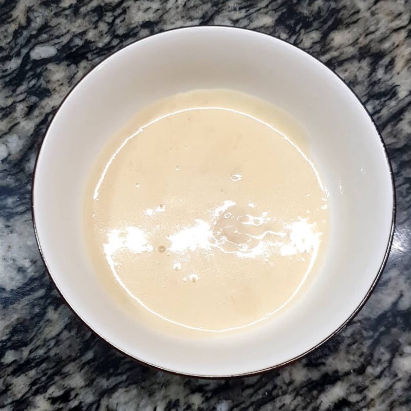 Bước 4 Làm hỗn hợp chấm Bánh bò nướng bằng nồi chiên không dầu