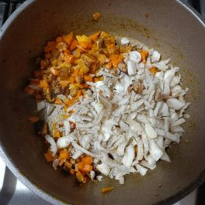 Bước 3 Làm sốt nấm ăn kèm Bánh bèo chay (công thức chia sẻ từ người dùng)
