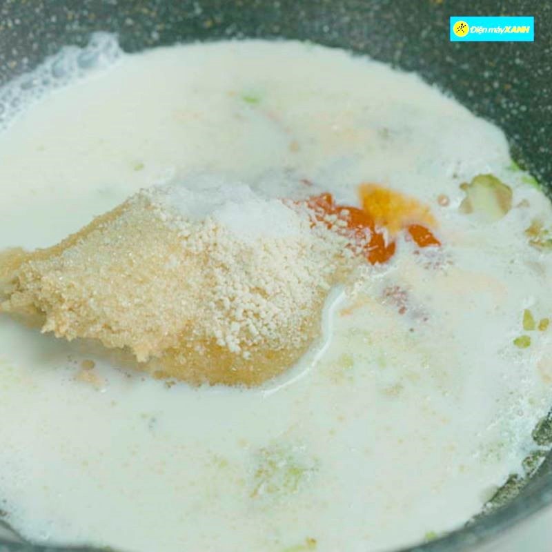 Bước 1 Làm tương đậu phộng Phở cuốn chay