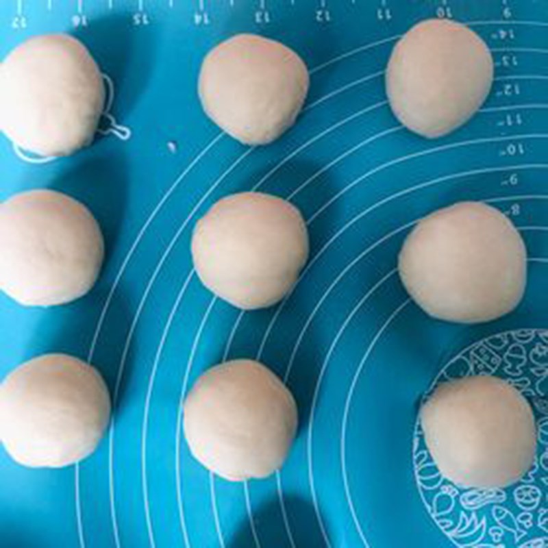 Bước 3 Làm vỏ bánh  Bánh ngàn lớp đậu đỏ trứng muối