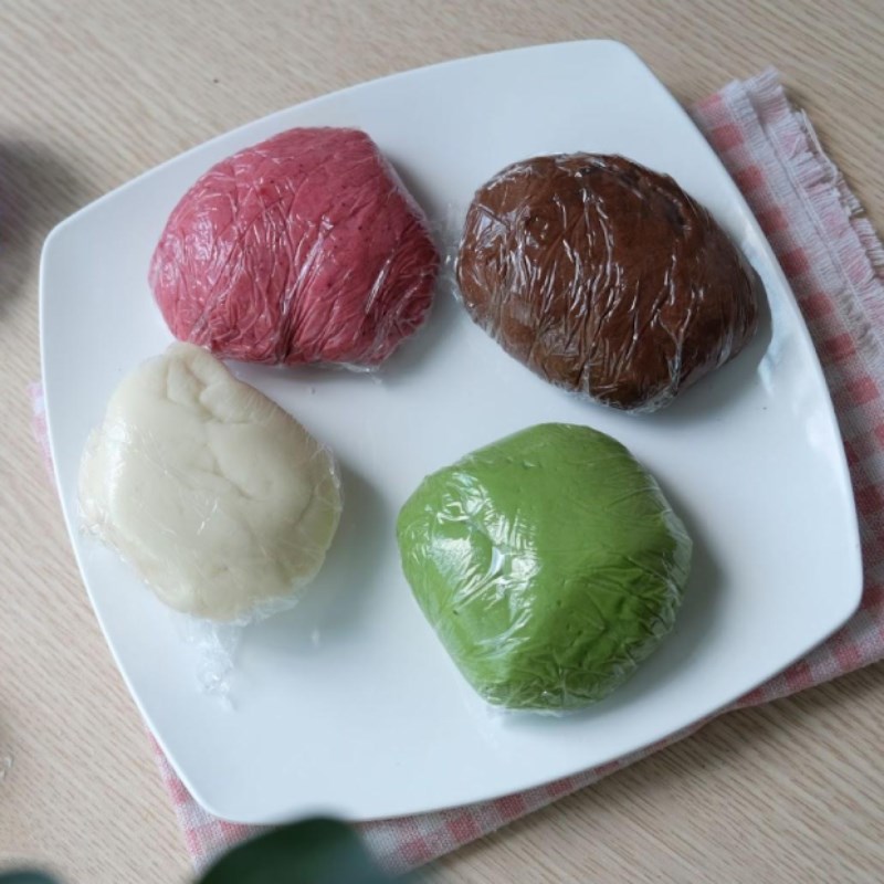 Bước 5 Làm vỏ bánh Bánh trung thu lạnh Singapore