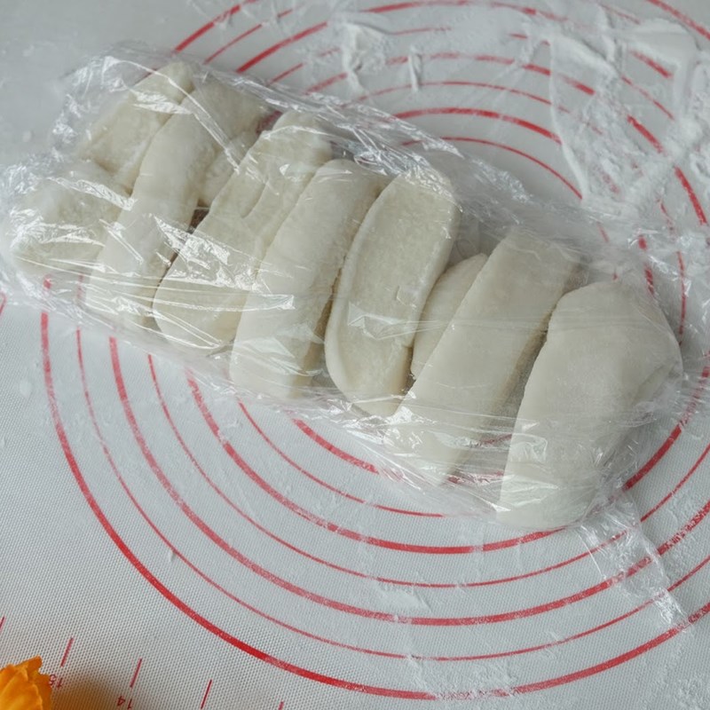 Bước 5 Làm vỏ bánh dẻo Bánh trung thu dẻo nhân trà xanh