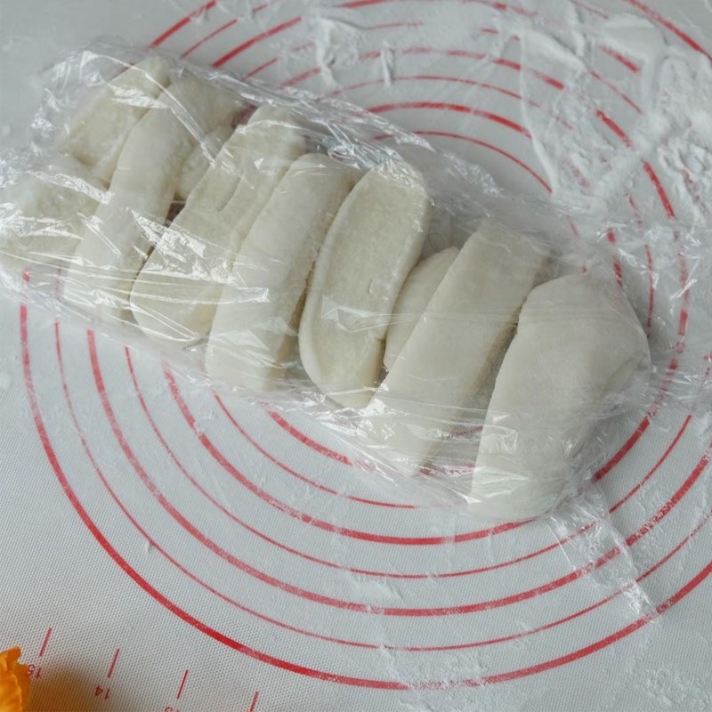 Bước 5 Làm vỏ bánh dẻo Bánh trung thu dẻo nhân đậu xanh