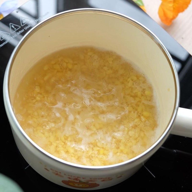 Bước 2 Hầm đậu xanh Bánh trung thu lạnh Singapore