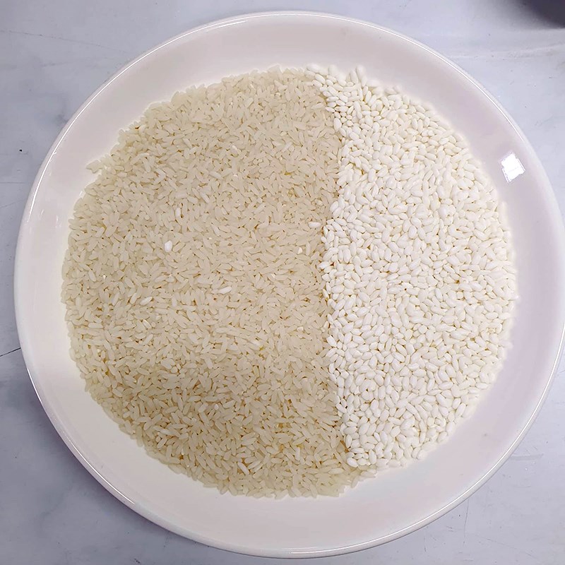 Bước 1 Rang gạo Sữa gạo hạt điều