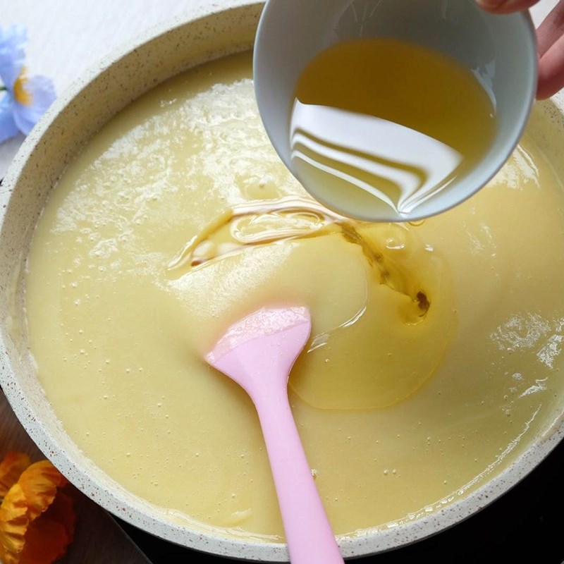 Bước 4 Sên nhân đậu xanh Bánh trung thu lạnh Singapore