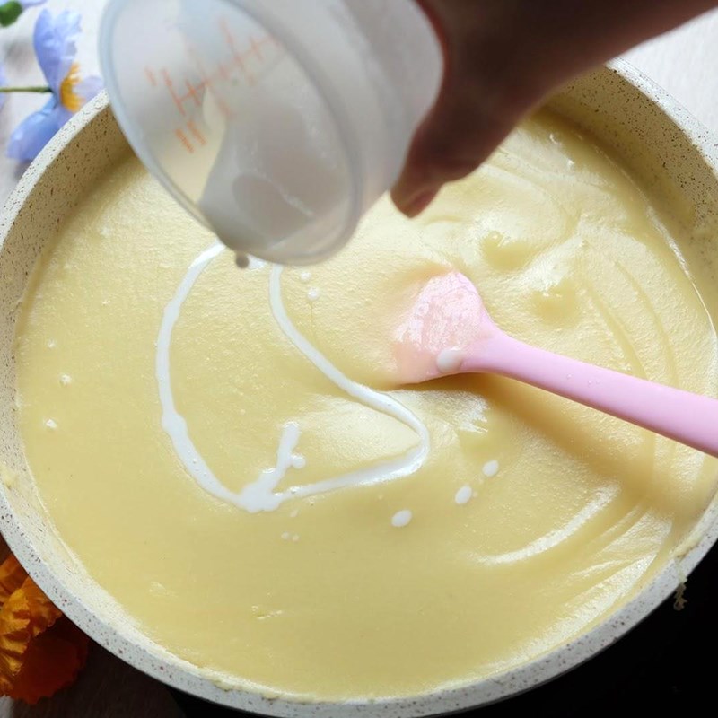 Bước 4 Sên nhân đậu xanh Bánh trung thu lạnh Singapore