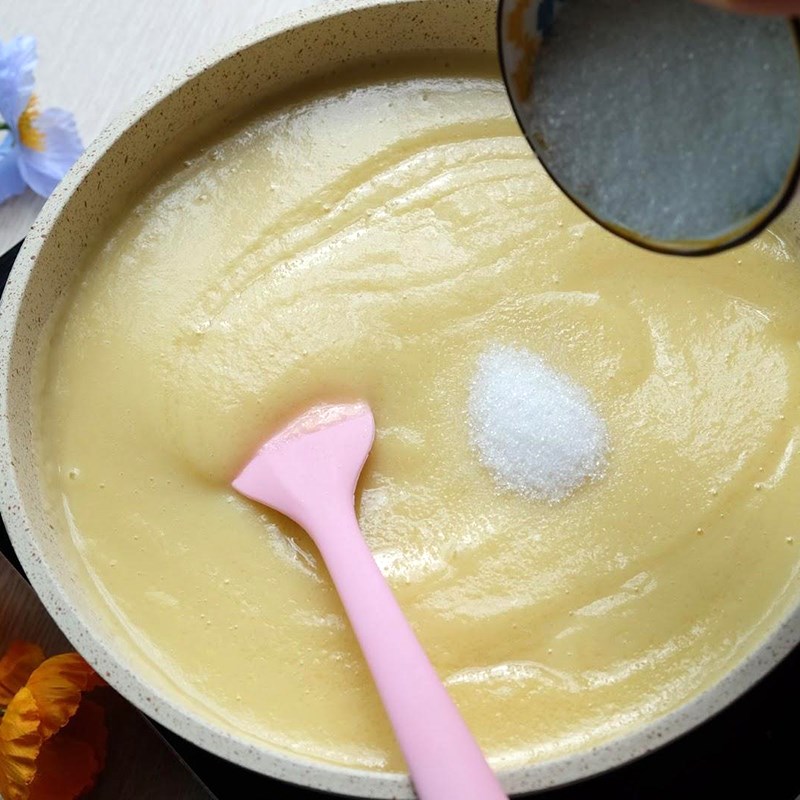 Bước 4 Sên nhân đậu xanh Bánh trung thu lạnh Singapore