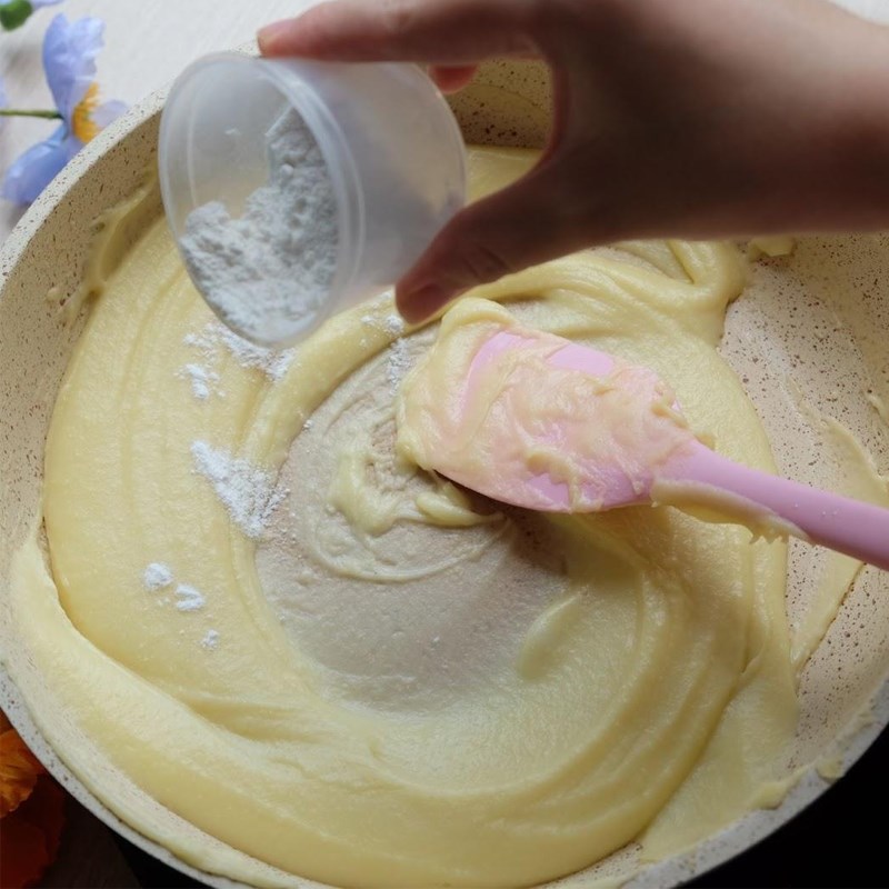 Bước 4 Sên nhân đậu xanh Bánh trung thu dẻo nhân đậu xanh