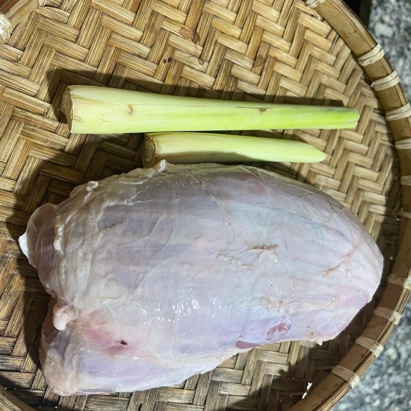 Bước 1 Sơ chế bắp bò Bắp bò muối