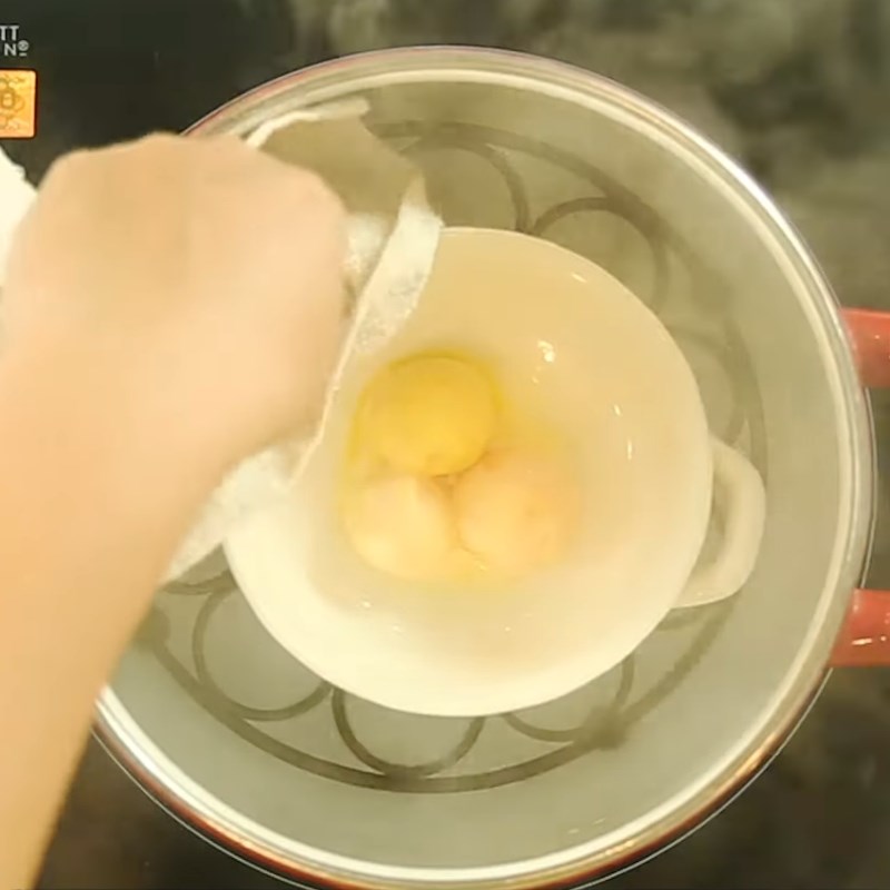 Bước 1 Sơ chế các nguyên liệu Đậu hũ chiên trứng muối