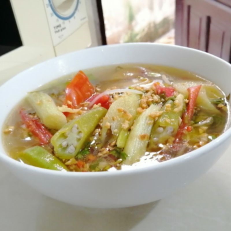 Bước 5 Thành phẩm Canh chua cá bớp nấu dứa