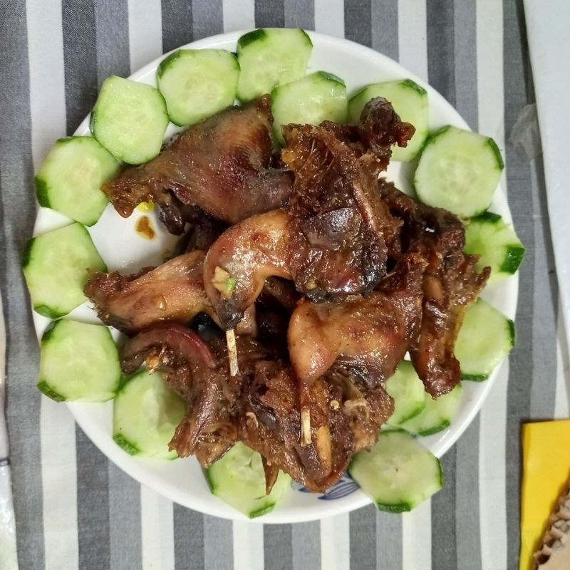 Bước 4 Thành phẩm Chim cút rôti