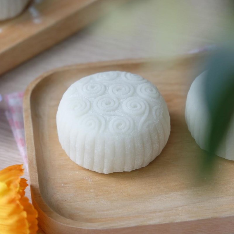 Bước 7 Thành phẩm Bánh trung thu dẻo nhân đậu xanh