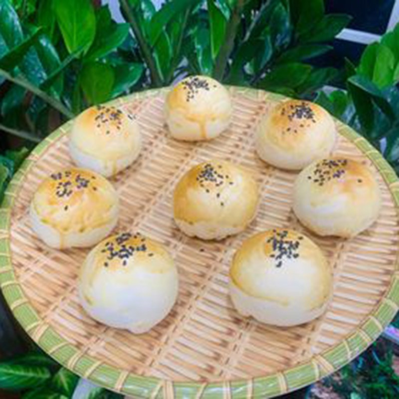 Bước 7 Thành phẩm Bánh ngàn lớp đậu đỏ trứng muối