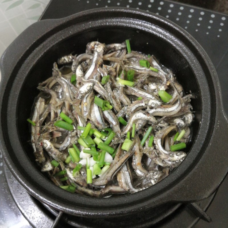 Step 4 Finished Dish Braised Anchovies with Pepper