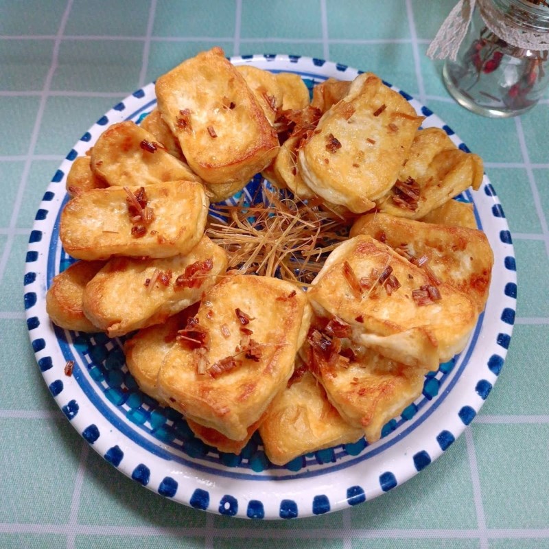 Bước 4 Thành phẩm Đậu hũ chiên sả