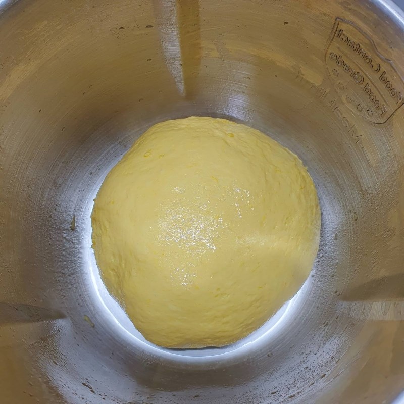 Bước 3 Ủ bột Bánh mì bí đỏ
