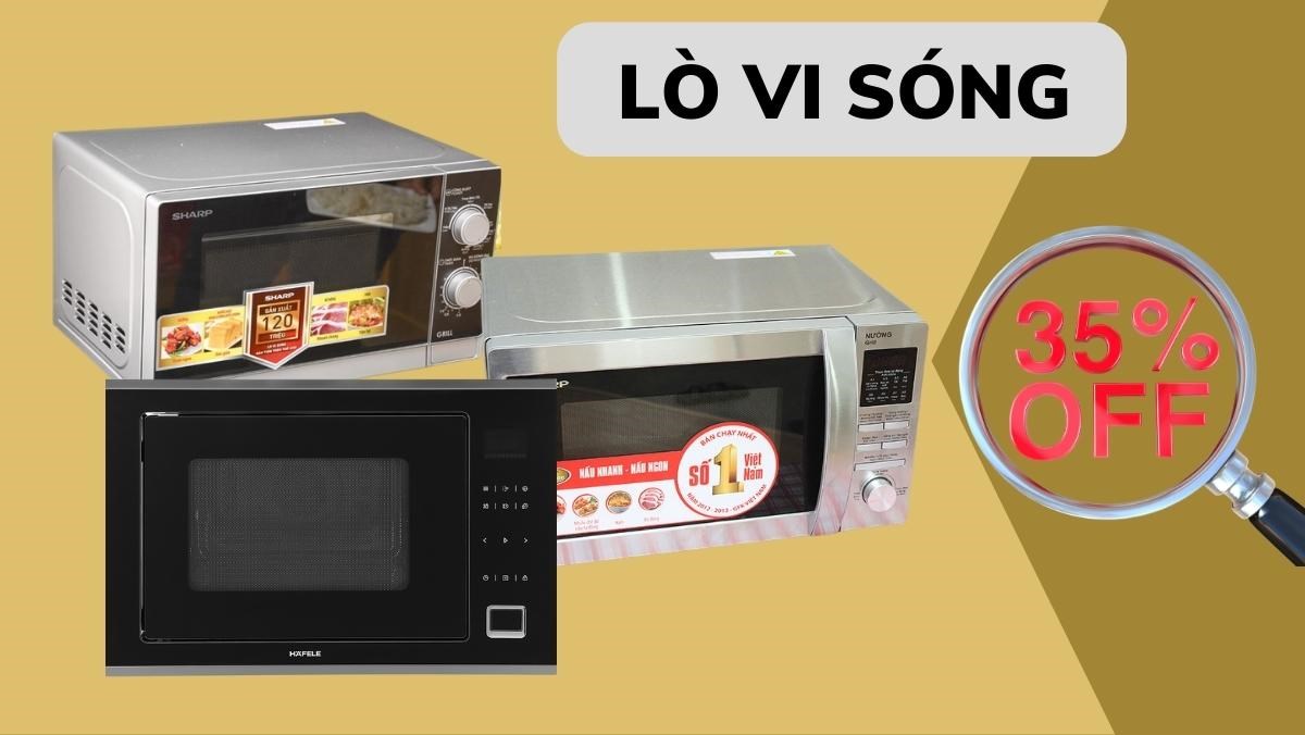 Lò vi sóng khuyến mãi