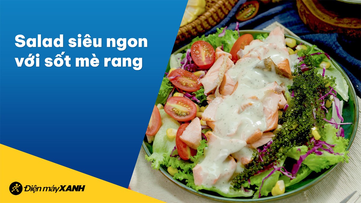 Hướng dẫn cách làm sốt mè ăn salad từ nguyên liệu đơn giản tại nhà