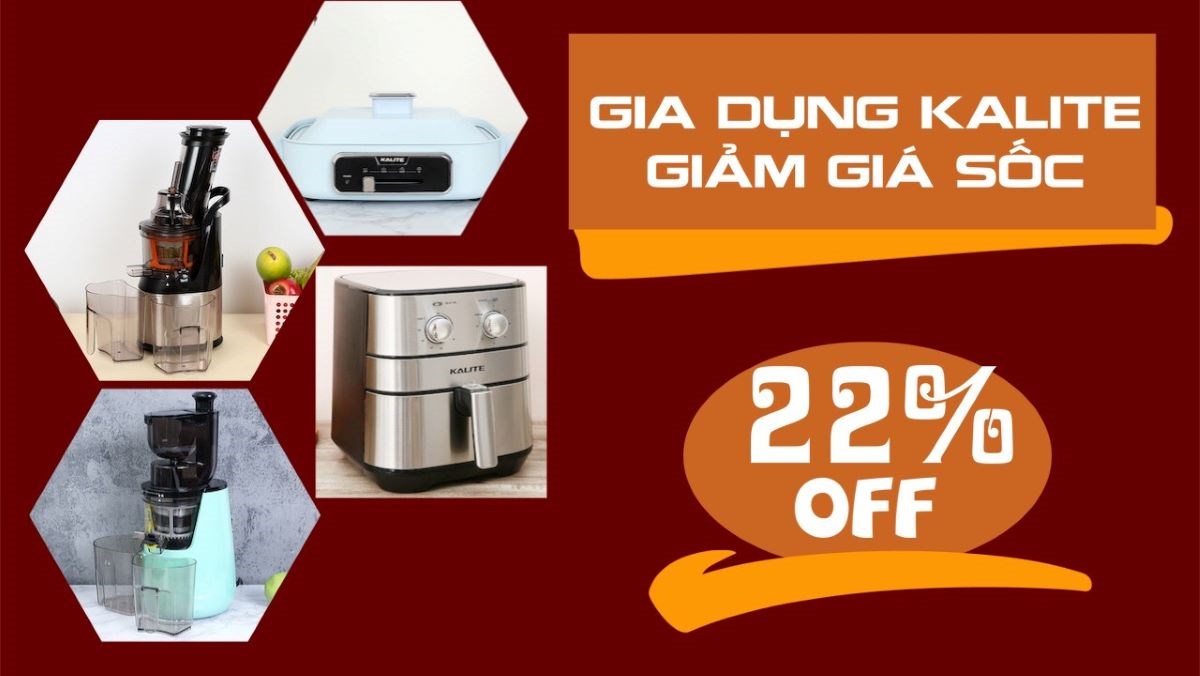 Kalite giảm giá sốc