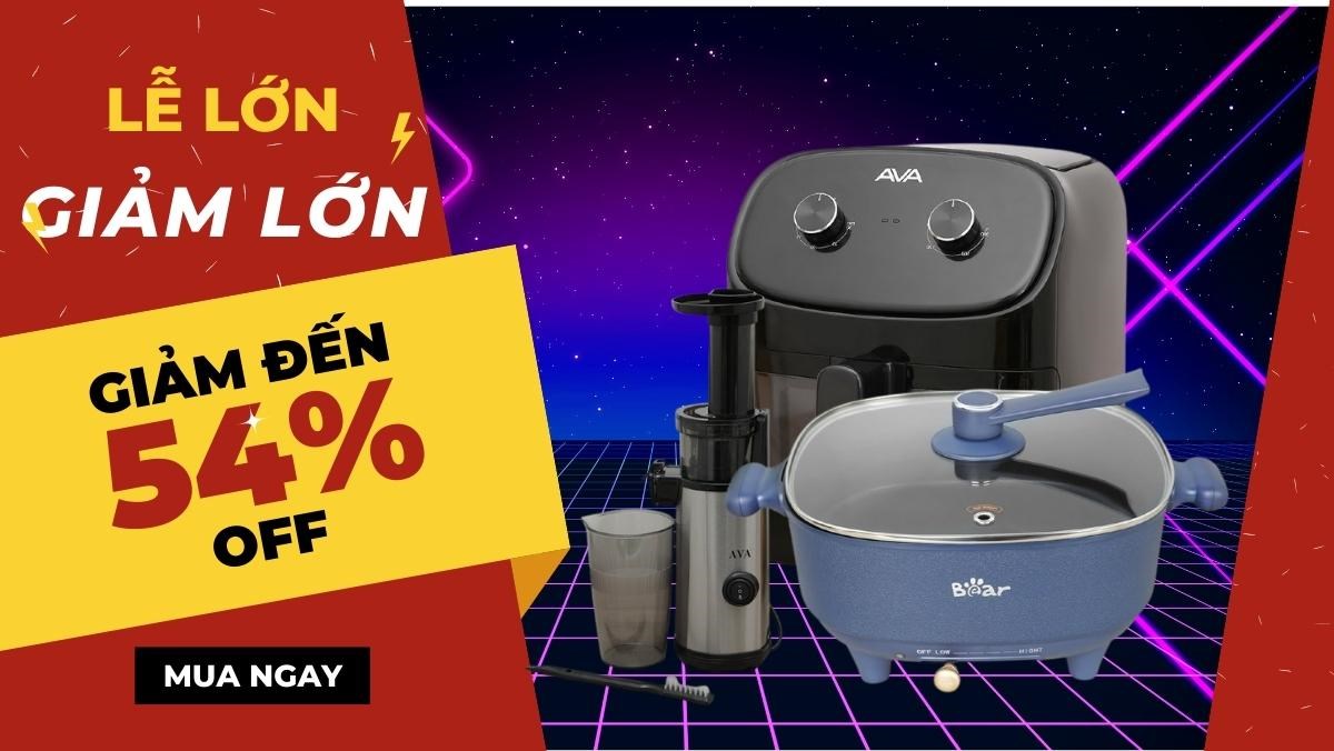 Nồi chiên không dầu, máy ép chậm