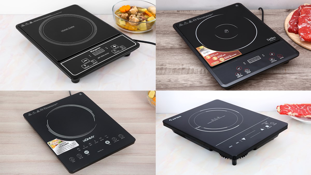 mẫu bếp hồng ngoại giá dưới 1 triệu