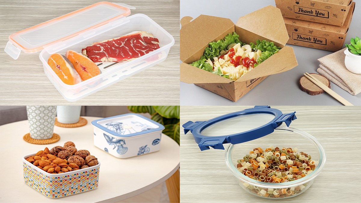So sánh các loại hộp đựng thực phẩm