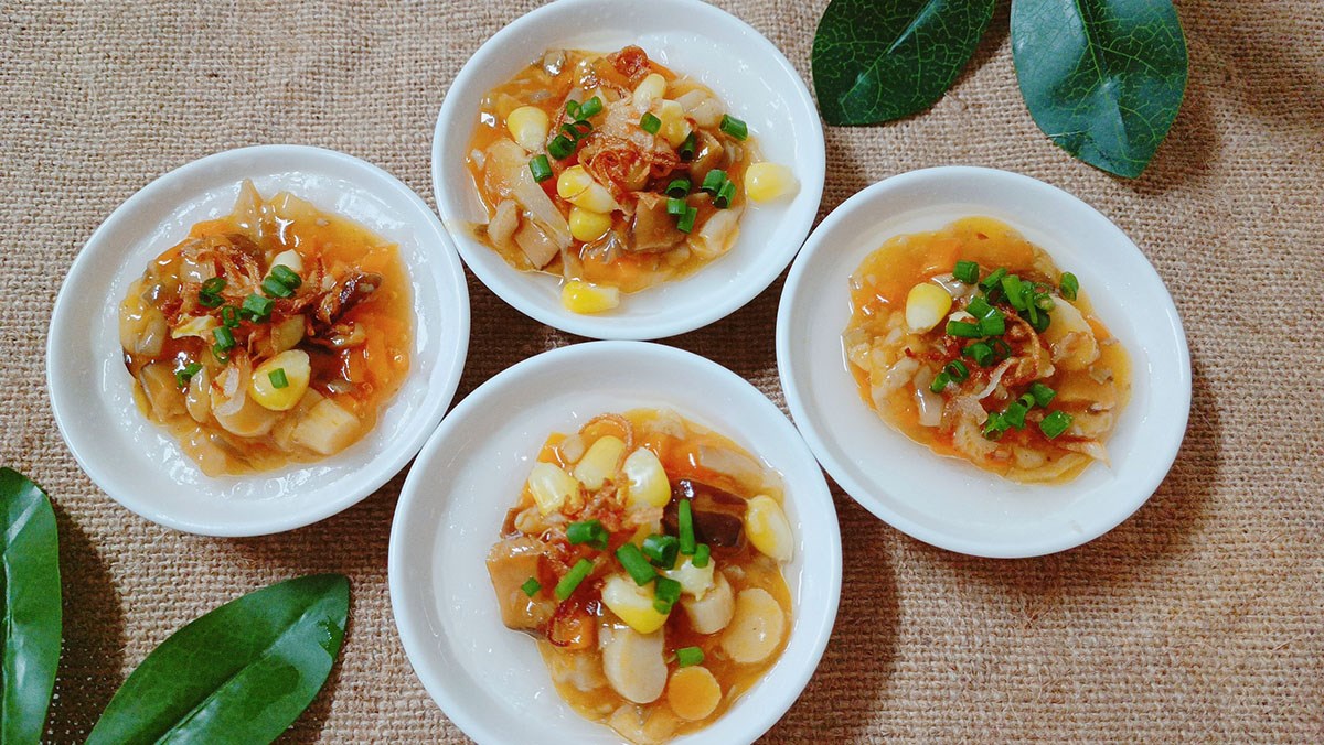 Bánh bèo chay (công thức chia sẻ từ người dùng)