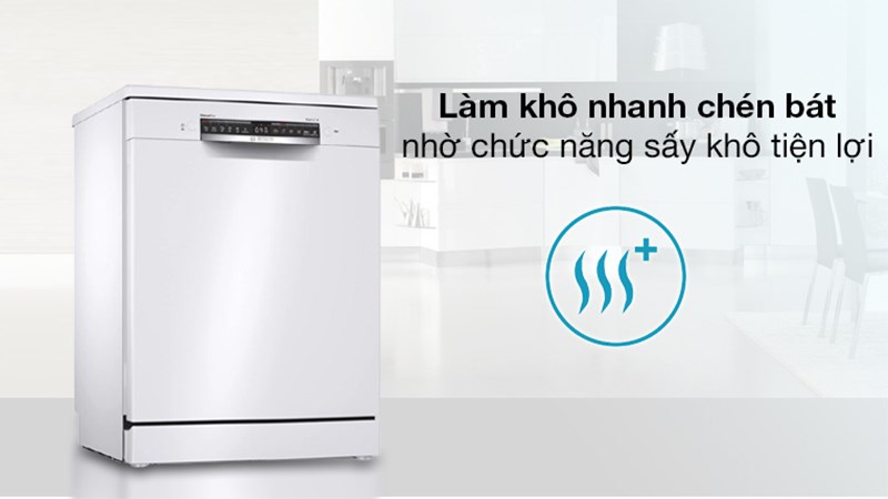 Minh họa máy rửa chén độc lập Bosch SMS4HAW48E